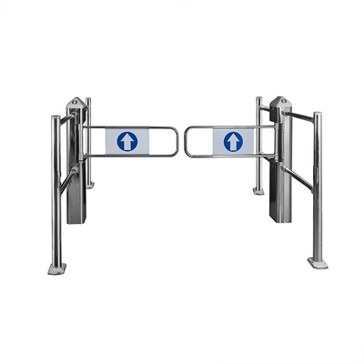 Stainless steel/according to customer requirements 304 stainless steel access control supermarket entrance door half-height supermarket revolving door
